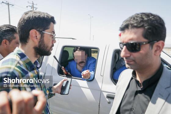 گزارش تصویری | بازسازی صحنه قتل در جاده شهرک صنعتی فردوسی مشهد