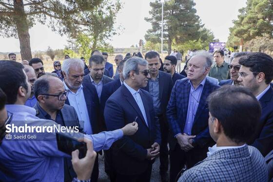 گزارش تصویری | آغاز عملیات اجرایی و افتتاح دو پروژه برق خورشیدی  در مشهد (۲۴ تیر ۱۴۰۴)