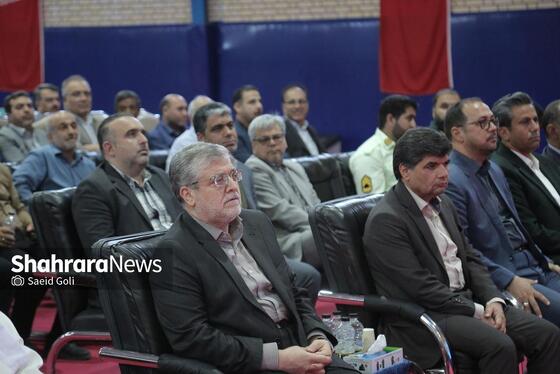 گزارش تصویری | آیین بهره‌برداری از سالن ورزشی چندمنظوره شهید سردار محمدرضا زاهدی