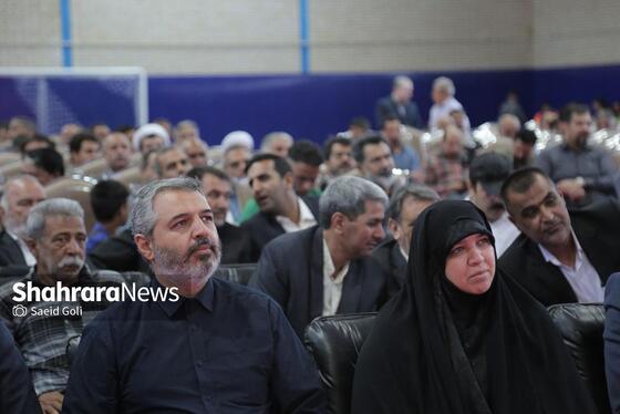 گزارش تصویری | آیین بهره‌برداری از سالن ورزشی چندمنظوره شهید سردار محمدرضا زاهدی