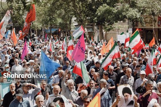 گزارش تصویری | تشییع پیکر مطهر شهید اقتدار حسن حسینی نژاد در مشهد