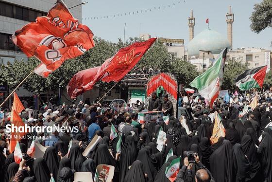 گزارش تصویری | تشییع پیکر مطهر شهید اقتدار حسن حسینی نژاد در مشهد