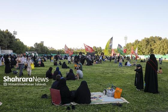 گزارش تصویری | اجتماع بزرگ کودکان و نوجوانان مشهدی در یادبود شهدای کودک و نوجوان ایرانی حمله رژیم صهیونی
