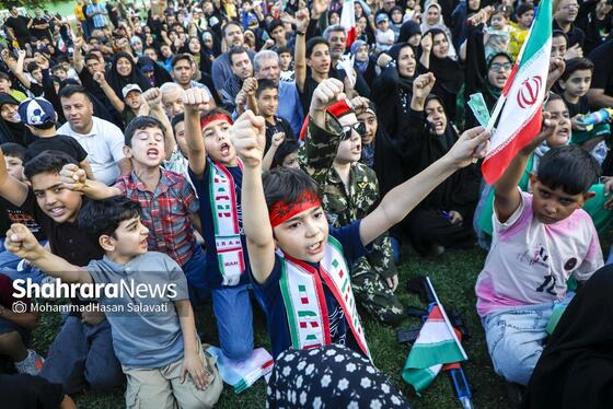 گزارش تصویری | اجتماع بزرگ کودکان و نوجوانان مشهدی در یادبود شهدای کودک و نوجوان ایرانی حمله رژیم صهیونی