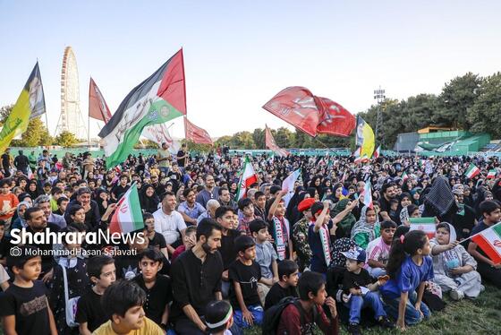 گزارش تصویری | اجتماع بزرگ کودکان و نوجوانان مشهدی در یادبود شهدای کودک و نوجوان ایرانی حمله رژیم صهیونی
