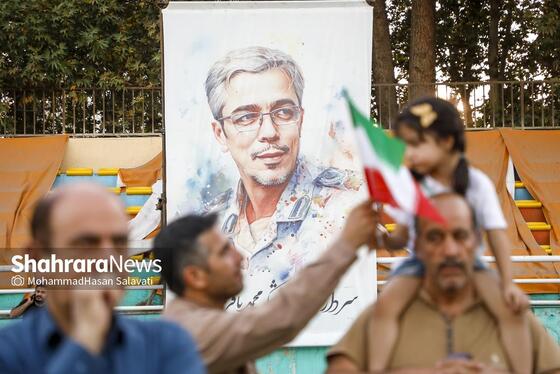گزارش تصویری | اجتماع بزرگ کودکان و نوجوانان مشهدی در یادبود شهدای کودک و نوجوان ایرانی حمله رژیم صهیونی