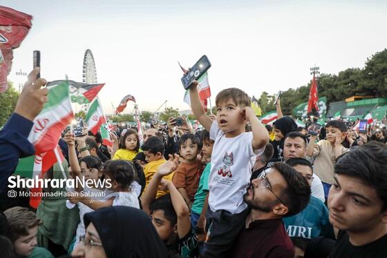 گزارش تصویری | اجتماع بزرگ کودکان و نوجوانان مشهدی در یادبود شهدای کودک و نوجوان ایرانی حمله رژیم صهیونی