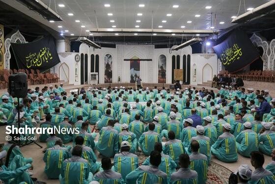 گزارش تصویری | آیین اذن خدمت کاروان خدام الحسین (ع) شهرداری مشهد
