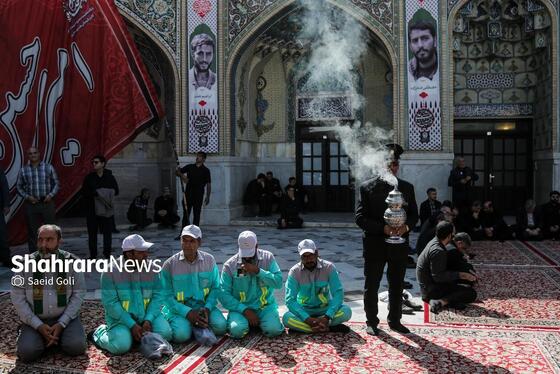 گزارش تصویری | آیین اذن خدمت کاروان خدام الحسین (ع) شهرداری مشهد