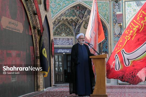 گزارش تصویری | آیین اذن خدمت کاروان خدام الحسین (ع) شهرداری مشهد