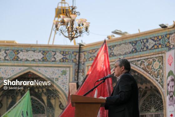 گزارش تصویری | آیین اذن خدمت کاروان خدام الحسین (ع) شهرداری مشهد