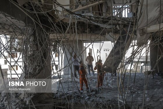 گزارش تصویری | برخی از منازل مسکونی خسارت دیده در جنگ تحمیلی ۱۲ روزه
