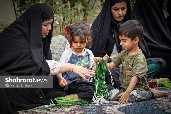 گزارش تصویری | روضه خانگی، سنتی به قدمت عزای سیدالشهدا