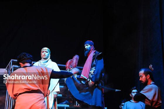 گزارش تصویری | سوگواری آیینی نمایشی «مثنوی سرخ»