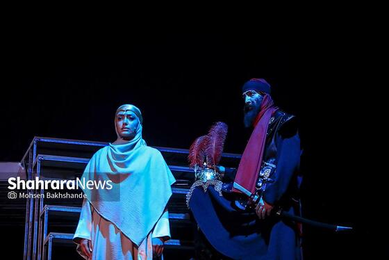 گزارش تصویری | سوگواری آیینی نمایشی «مثنوی سرخ»