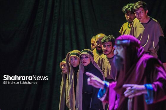 گزارش تصویری | سوگواری آیینی نمایشی «مثنوی سرخ»
