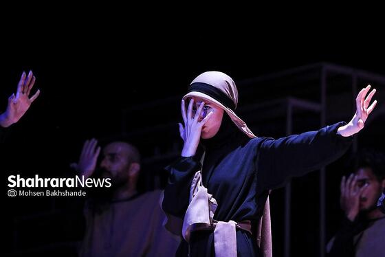 گزارش تصویری | سوگواری آیینی نمایشی «مثنوی سرخ»