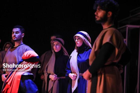 گزارش تصویری | سوگواری آیینی نمایشی «مثنوی سرخ»