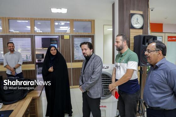 گزارش تصویری | بازدید سرپرست اداره‌کل ورزش و جوانان خراسان رضوی از موسسه شهرآرا