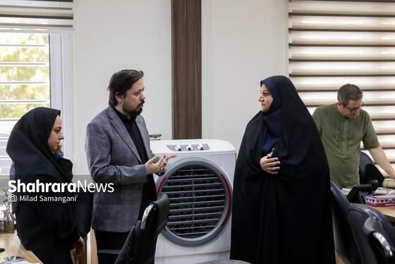 گزارش تصویری | بازدید سرپرست اداره‌کل ورزش و جوانان خراسان رضوی از موسسه شهرآرا