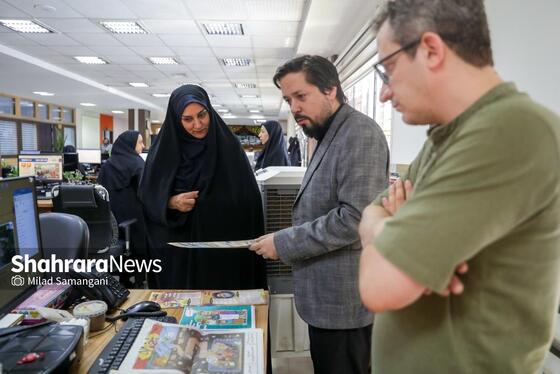 گزارش تصویری | بازدید سرپرست اداره‌کل ورزش و جوانان خراسان رضوی از موسسه شهرآرا