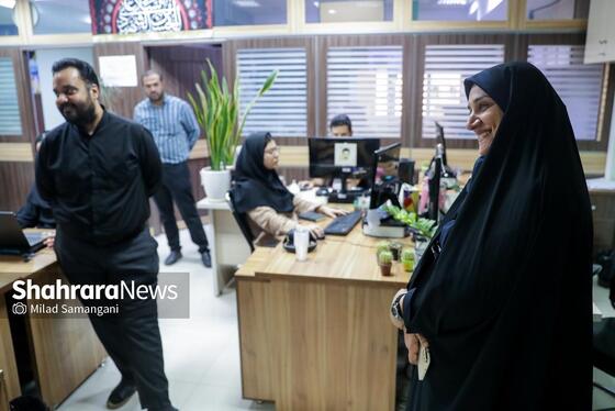 گزارش تصویری | بازدید سرپرست اداره‌کل ورزش و جوانان خراسان رضوی از موسسه شهرآرا