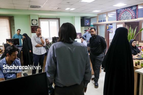 گزارش تصویری | بازدید سرپرست اداره‌کل ورزش و جوانان خراسان رضوی از موسسه شهرآرا