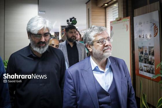 گزارش تصویری | حضور شهردار مشهد در موسسه فرهنگی شهرآرا به مناسبت روز خبرنگار