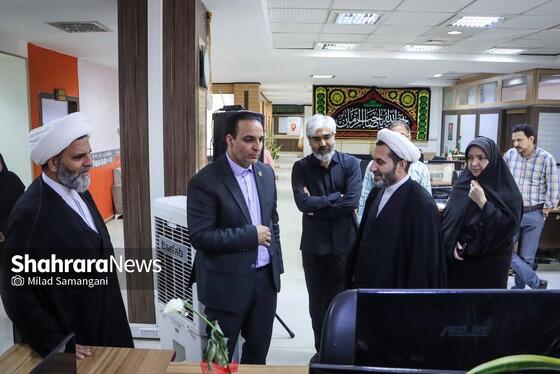 گزارش تصویری | بازدید مدیر کل اوقاف و امور خیریه استان خراسان رضوی از موسسه شهرآرا