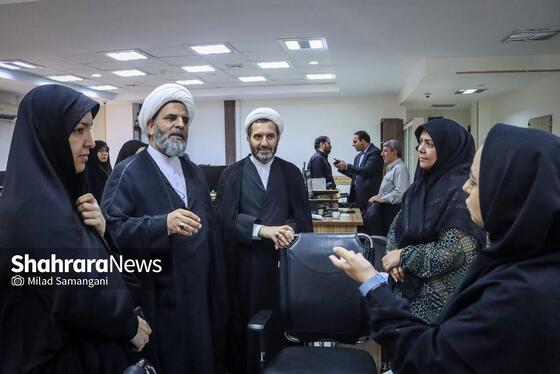 گزارش تصویری | بازدید مدیر کل اوقاف و امور خیریه استان خراسان رضوی از موسسه شهرآرا