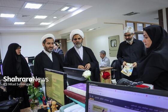 گزارش تصویری | بازدید مدیر کل اوقاف و امور خیریه استان خراسان رضوی از موسسه شهرآرا