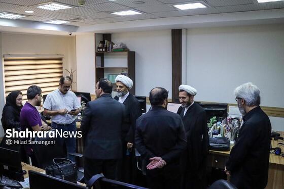 گزارش تصویری | بازدید مدیر کل اوقاف و امور خیریه استان خراسان رضوی از موسسه شهرآرا