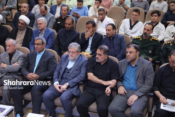 گزارش تصویری | آیین بهره‌برداری از خانه کشتی و مجموعه ورزشی شهید بوکانی مشهد