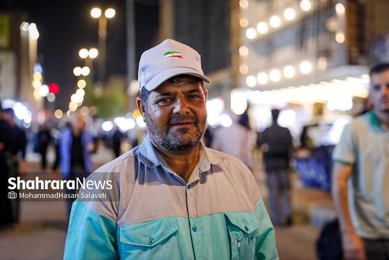 گزارش تصویری | خادمان فیروزه‌ای اربعین حسینی در نجف اشرف