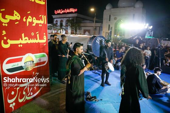 گزارش تصویری |  موکب فرهنگی و هنری شهرداری مشهد در نجف اشرف