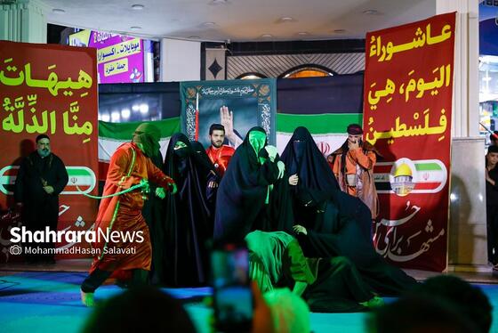 گزارش تصویری |  موکب فرهنگی و هنری شهرداری مشهد در نجف اشرف