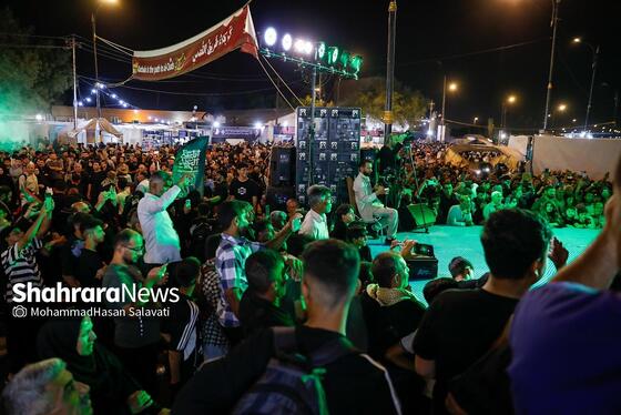 گزارش تصویری |  موکب فرهنگی و هنری شهرداری مشهد در نجف اشرف