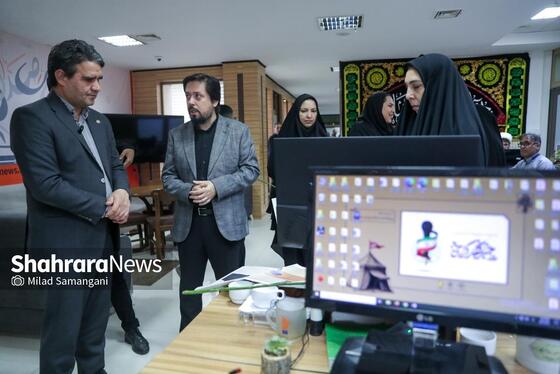 گزارش تصویری | بازدید مدیران استانی و شهری از روزنامه شهرآرا به مناسبت روز خبرنگار
