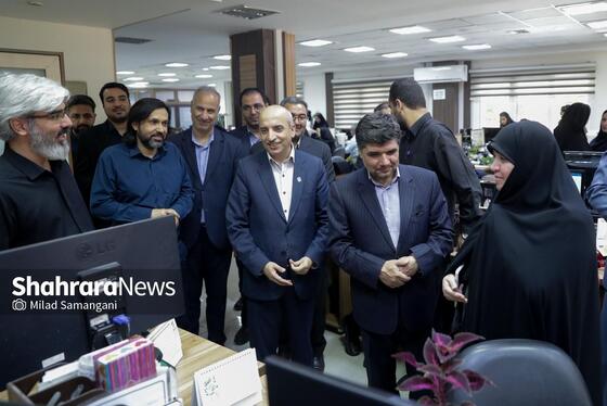 گزارش تصویری | بازدید مدیران استانی و شهری از روزنامه شهرآرا به مناسبت روز خبرنگار