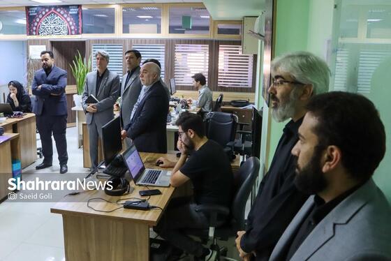 گزارش تصویری | بازدید مدیران استانی و شهری از روزنامه شهرآرا به مناسبت روز خبرنگار - ۲