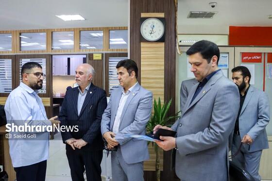 گزارش تصویری | بازدید مدیران استانی و شهری از روزنامه شهرآرا به مناسبت روز خبرنگار - ۲