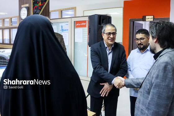 گزارش تصویری | بازدید مدیران استانی و شهری از روزنامه شهرآرا به مناسبت روز خبرنگار - ۲