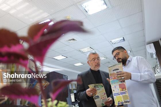 گزارش تصویری | بازدید مدیران استانی و شهری از روزنامه شهرآرا به مناسبت روز خبرنگار - ۲
