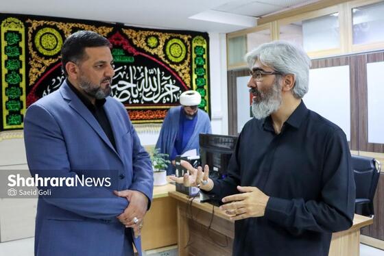 گزارش تصویری | بازدید مدیران استانی و شهری از روزنامه شهرآرا به مناسبت روز خبرنگار - ۲