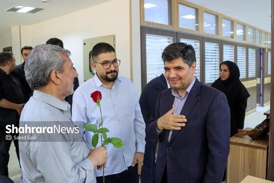 گزارش تصویری | بازدید مدیران استانی و شهری از روزنامه شهرآرا به مناسبت روز خبرنگار - ۲