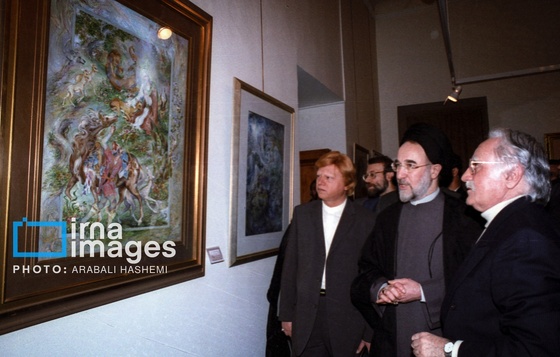 گزارش تصویری | استاد «محمود فرشچیان»