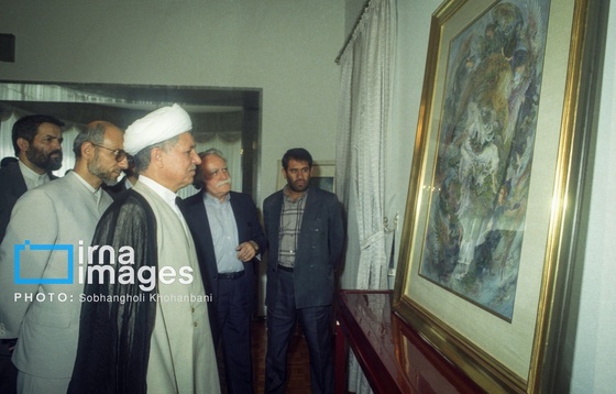 گزارش تصویری | استاد «محمود فرشچیان»