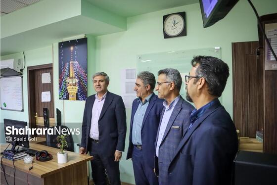 گزارش تصویری | بازدید مدیران استانی و شهری از روزنامه شهرآرا به مناسبت روز خبرنگار - ۳