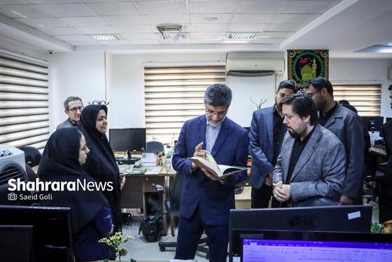 گزارش تصویری | بازدید مدیران استانی و شهری از روزنامه شهرآرا به مناسبت روز خبرنگار - ۳