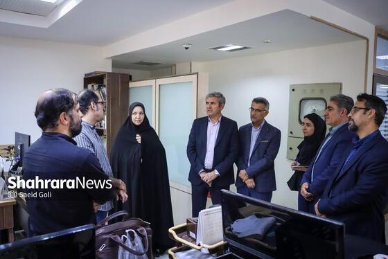 گزارش تصویری | بازدید مدیران استانی و شهری از روزنامه شهرآرا به مناسبت روز خبرنگار - ۳